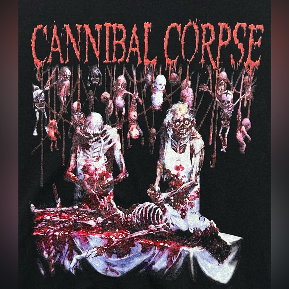 Cannibal Corpse Butchered At Birth Death Metal T Shirt - Picture 3 of 7